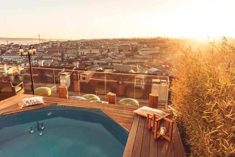 The Rooftop Lissabon Exterior foto